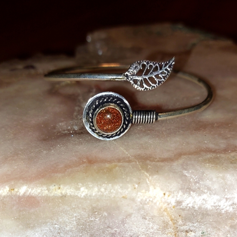 Goldstone Adjustable Bracelet